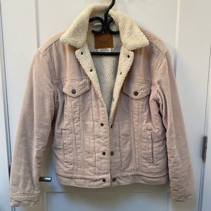 Levi’s corduroy Sherpa jacket
